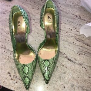 Bakers Green pumps